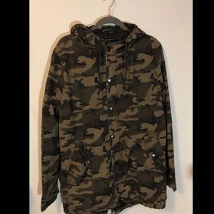 Camo Long Jacket